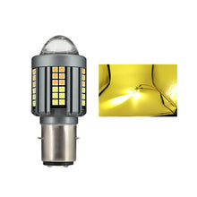 Load image into Gallery viewer, Motorcycle Led Headlight H4 BA20D Headlight Projector Lens Moto Signal Lamp Bulb White Yellow Head Lamp