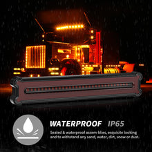 Load image into Gallery viewer, 3 in 1 109LED Automobile Truck Trailer Light Brake Lights Waterproof LED Red + Yellow RV Tail Flowing Signal Lamp Accessories