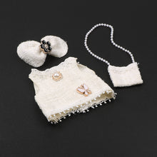 Load image into Gallery viewer, Miniature Princess Dress and Backpack Set for 17cm Labubu Dolls Cute DIY Doll Clothes Fashion Accessories Lovely Outfit Gifts for Girls Friends