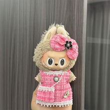 Load image into Gallery viewer, Miniature Princess Dress and Backpack Set for 17cm Labubu Dolls Cute DIY Doll Clothes Fashion Accessories Lovely Outfit Gifts for Girls Friends