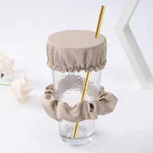 Load image into Gallery viewer, Large Intestine Hair Ring Cup Cover Set Nightclub Anti Drug Artifact Waterproof Cup Cover Elastic Rubber Band Cup Cover Hair Rope