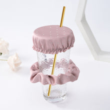 Load image into Gallery viewer, Large Intestine Hair Ring Cup Cover Set Nightclub Anti Drug Artifact Waterproof Cup Cover Elastic Rubber Band Cup Cover Hair Rope