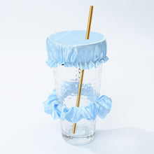Load image into Gallery viewer, Large Intestine Hair Ring Cup Cover Set Nightclub Anti Drug Artifact Waterproof Cup Cover Elastic Rubber Band Cup Cover Hair Rope