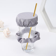 Load image into Gallery viewer, Large Intestine Hair Ring Cup Cover Set Nightclub Anti Drug Artifact Waterproof Cup Cover Elastic Rubber Band Cup Cover Hair Rope