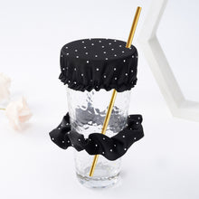 Load image into Gallery viewer, Large Intestine Hair Ring Cup Cover Set Nightclub Anti Drug Artifact Waterproof Cup Cover Elastic Rubber Band Cup Cover Hair Rope