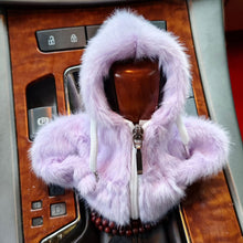 Load image into Gallery viewer, Car Gear Lever Gear Lever Small Hoodie Hood Creative Gear Lever Santa Claus Gear Lever Gear Shift Cover Gear Shift Cover