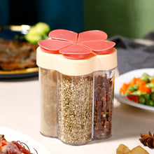 Load image into Gallery viewer, 5 in 1 Seasoning Bottle Household Use Sealed with Labels Moisture-proof Flip Cover Seasoning Can Kitchen Simple Seasoning Can