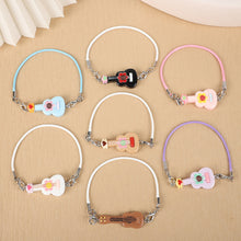 Load image into Gallery viewer, Dollhouse Mini Pendant Guitar Cartoon Cute Little Mini Musical Instrument Ornament Cartoon Pendant Sweet Couple Best Friend Gift