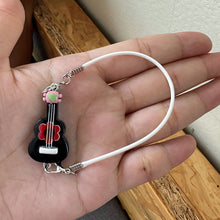 Load image into Gallery viewer, Dollhouse Mini Pendant Guitar Cartoon Cute Little Mini Musical Instrument Ornament Cartoon Pendant Sweet Couple Best Friend Gift