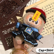 Load image into Gallery viewer, For Labubu 17cm Pendant Doll Outfit Cute and Auspicious Zombie Replacement Outfit Good Luck Cute Doll Mini Clothes