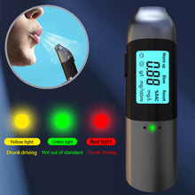 Load image into Gallery viewer, Automatic Breath Digital Alcohol Tester Professional Alcohol Detector Breathalyzer Alcotester LCD Display Drunk Driving Test