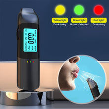 Load image into Gallery viewer, Automatic Breath Digital Alcohol Tester Professional Alcohol Detector Breathalyzer Alcotester LCD Display Drunk Driving Test