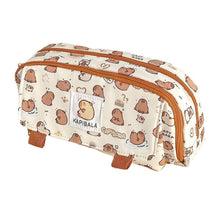 Load image into Gallery viewer, INS Capybara Four-layer Large Capacity Pen Bag Cute Cartoon Pencil Case Stationery Organizer Storage Bag For Students Gift