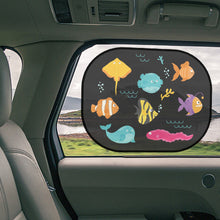 Load image into Gallery viewer, 2Pcs Car SunShade with Storage Bag Side Window Windscreen Roof Window Cartoon For Children Adults Adsorption SunShade Sunvisor