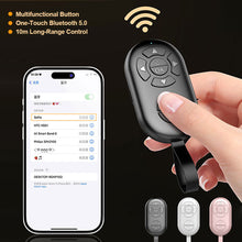 Load image into Gallery viewer, Wireless Phone Bluetooth Remote Control Camera Shutter Seamless Video Record Connectivity Controller For TikTok Video Page Turner