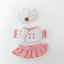 Load image into Gallery viewer, Miniature Colorful Heart Dress Set for 17cm Labubu Dolls Cute DIY Doll Clothes Fashion Accessories Lovely Outfit Gifts for Girls Friends