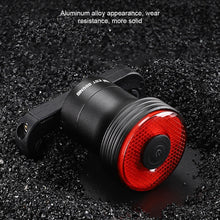 Load image into Gallery viewer, Mountain Bike Intelligent Sensing Taillight Type-C Charging Outdoor Night Riding Safety Warning Light Riding Equipment