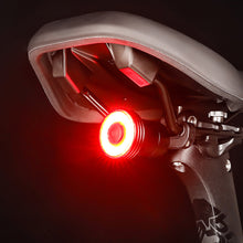 Load image into Gallery viewer, Mountain Bike Intelligent Sensing Taillight Type-C Charging Outdoor Night Riding Safety Warning Light Riding Equipment