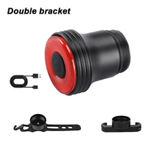 Load image into Gallery viewer, Mountain Bike Intelligent Sensing Taillight Type-C Charging Outdoor Night Riding Safety Warning Light Riding Equipment