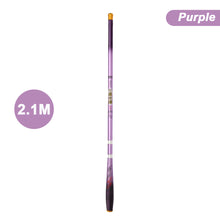 Load image into Gallery viewer, 1PC 1.8/2.1/2.4M Shrinkable Small Carbon Pole 46CM Short Section Portable Stream Fishing Rod Fishing Accessories