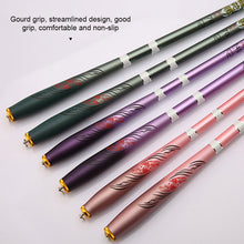 Load image into Gallery viewer, 1PC 1.8/2.1/2.4M Shrinkable Small Carbon Pole 46CM Short Section Portable Stream Fishing Rod Fishing Accessories