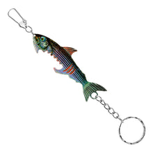 Load image into Gallery viewer, 1PC 34G/9CM Simulation Lure Bait Fish-Shaped Bottle Opener Portable Keychain Iron Plate Bait