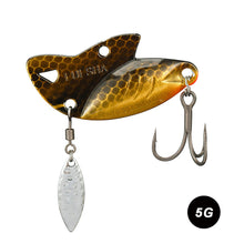 Load image into Gallery viewer, 1PC 5/10/15G Pickup Shark Lure VIB Iron Plate Long Cast Bait Metal Glitter Bait Full Swim Layer Hard Bait For Largemouth Bass