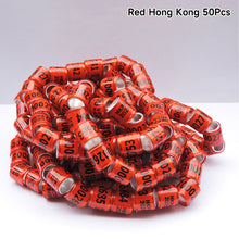 Load image into Gallery viewer, 10/50Pcs 2025 Years Pigeons Foot Ring 8x11mm Pigeons Foot Ring Parrots Leg Rings Birds Training Tool with Nnumbers