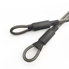 Load image into Gallery viewer, 304 Stainless Steel Safety Tether Cable Wire Rope for Hard Hat Security Helmet Tools Keys Equipment Durable Lanyard