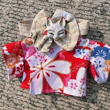 Load image into Gallery viewer, Miniature Kimono Skirt Set for 17cm Labubu Dolls Cute DIY Doll Clothes Fashion Accessories Lovely Outfit Gifts for Girls Friends