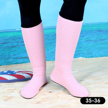 Load image into Gallery viewer, 1Pair High-Top Beach Diving Socks Anti-Slip And Anti-Sand Water Shoes Home Fitness Yoga Shoes Diving Equipment
