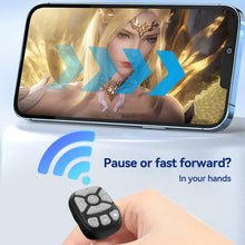 Load image into Gallery viewer, 8 Button Bluetooth Remote Control Scrolling Ring E-book Page Turner for Tiktok Mobile Video Remote Control Selfie Stick Camera Controller