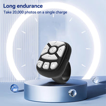 Load image into Gallery viewer, 8 Button Bluetooth Remote Control Scrolling Ring E-book Page Turner for Tiktok Mobile Video Remote Control Selfie Stick Camera Controller