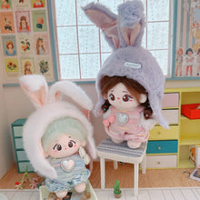 Load image into Gallery viewer, Doll Hat for 17cm Labubu 10cm Cotton Doll Color Match Head Cover Kawaii Cute Doll Accessories Kids Girls Toys