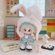 Load image into Gallery viewer, Doll Hat for 17cm Labubu 10cm Cotton Doll Color Match Head Cover Kawaii Cute Doll Accessories Kids Girls Toys