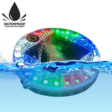 Load image into Gallery viewer, Car Round Solar Energy Warning Light LED Flashlight Indicator In-Night Caution Strobe Warning Light Running Lamp For All Vehicle