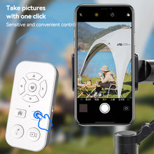 Load image into Gallery viewer, 9-Key Wireless Bluetooth Phone Remote Control for Short Videos Auto-Like Browsing Photo Taking eBook Page Turning Compatible for TikTok YouTube Kindle
