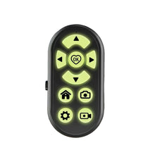 Load image into Gallery viewer, 9-Key Wireless Bluetooth Phone luminous Remote Control for Short Videos Auto-Like Browsing Photo Taking eBook Page Turning Compatible for TikTok YouTube Kindle