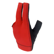 Load image into Gallery viewer, 1PC Professional Three-Finger Billiard Gloves With Non-Slip Mat Lightweight Breathable High Elastic Nylon Gloves Billiard Supplies Accessories