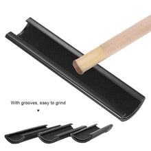 Load image into Gallery viewer, 1PC U-Shaped Pool Cue Tip Repair Device Replaceable Sandpaper Snooker American Nine Cue Decontamination Polishing Maintenance Tool