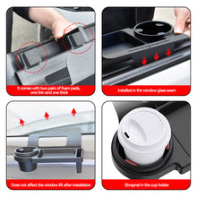 Load image into Gallery viewer, Multi-Function Car Door Side Hanging Storage Auto Organizer with Phone Holder Cup Holder Extra Storage Pockets