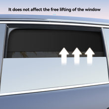 Load image into Gallery viewer, Magnetic Car Sun Shade Curtain Dual- layer Mesh Window Shade Sun Protection Heat Blocking