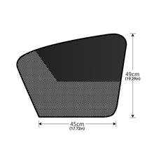 Load image into Gallery viewer, Magnetic Car Sun Shade Curtain Dual- layer Mesh Window Shade Sun Protection Heat Blocking
