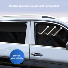 Load image into Gallery viewer, Magnetic Car Sun Shade Curtain Dual- layer Mesh Window Shade Sun Protection Heat Blocking