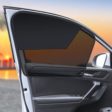 Load image into Gallery viewer, Magnetic Car Sun Shade Curtain Dual- layer Mesh Window Shade Sun Protection Heat Blocking