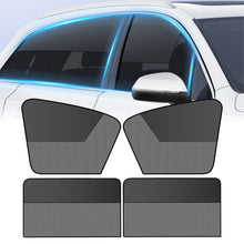 Load image into Gallery viewer, Magnetic Car Sun Shade Curtain Dual- layer Mesh Window Shade Sun Protection Heat Blocking