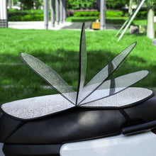 Load image into Gallery viewer, Motorcycle Folding Seat Cushion Cover Thermal Insulation Sun Protection Seat Cover Waterproof Dry Wet Separation Cushion