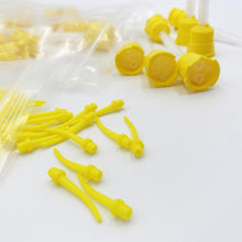 Load image into Gallery viewer, 50pcs Disposable Silicone Rubber Dental Conveying Mixing Head Impression Materials Mixing Tube Dentistry Materials