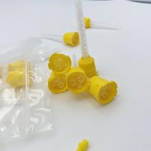 Load image into Gallery viewer, 50pcs Disposable Silicone Rubber Dental Conveying Mixing Head Impression Materials Mixing Tube Dentistry Materials