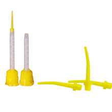 Load image into Gallery viewer, 50pcs Disposable Silicone Rubber Dental Conveying Mixing Head Impression Materials Mixing Tube Dentistry Materials